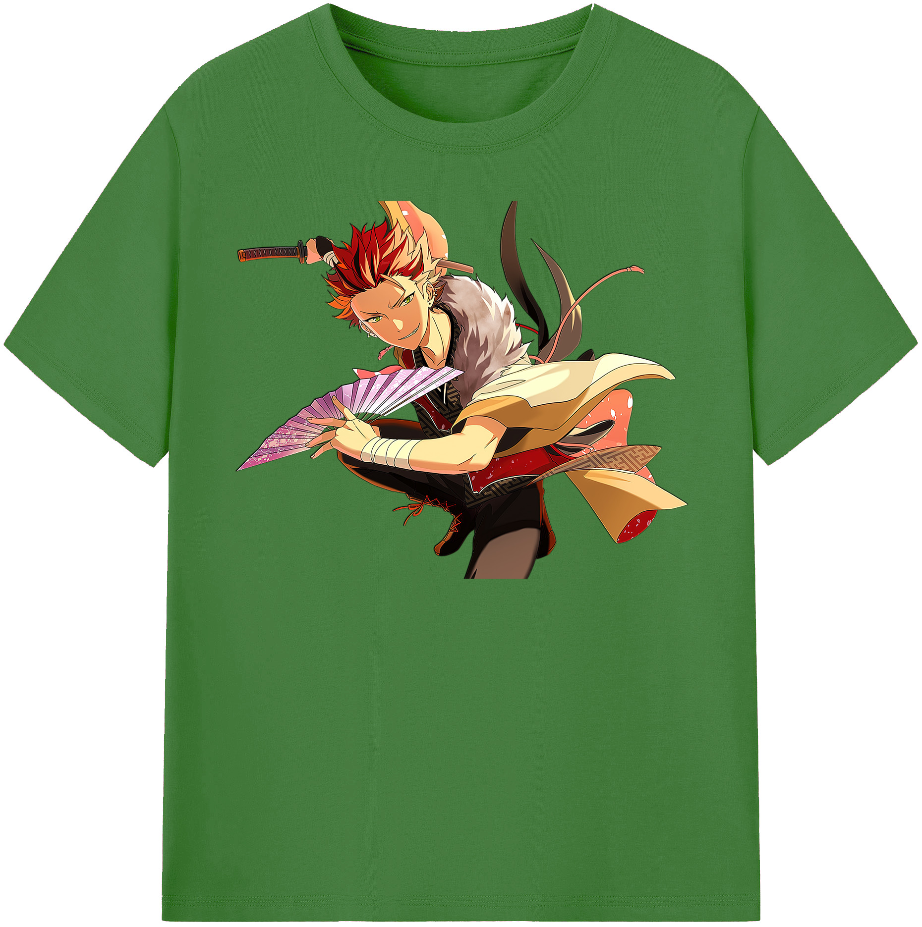 （画像用） あんさんぶるスターズ! Ensemble Stars レディースカジュアルプリントTシャツ（綿100％）